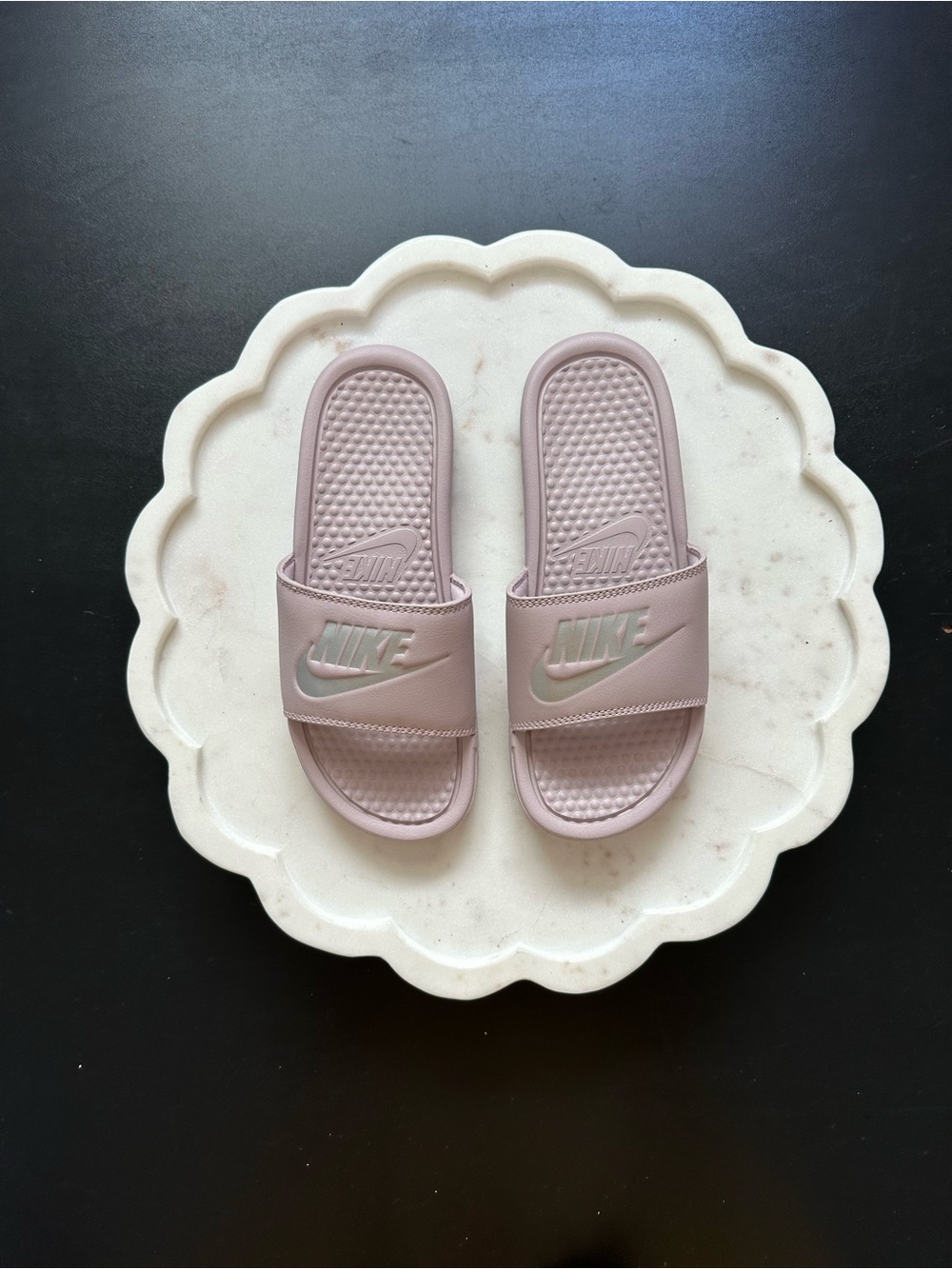 Women’s Nike Light Pink Slide Sandals Size 7